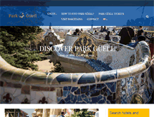 Tablet Screenshot of parkguell.info