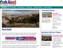 Tablet Screenshot of parkguell.org