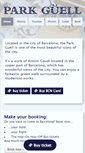 Mobile Screenshot of parkguell.es