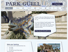 Tablet Screenshot of parkguell.es